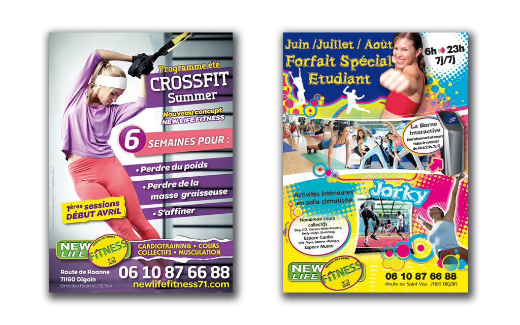 New Life Fitness - Affiches