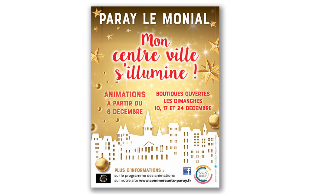Affiche Noël - UCIA Paray-le-Monial
